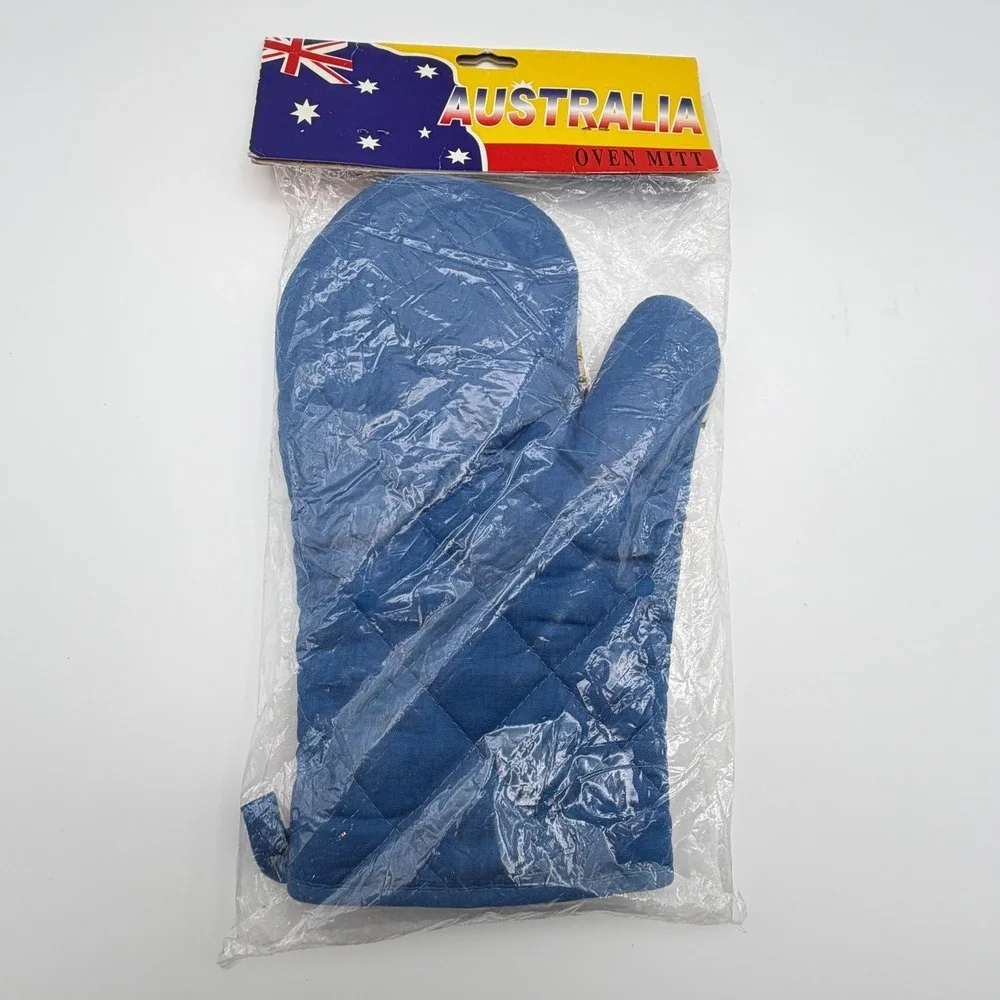 Australia Oven Mitt Map Koala Kangaroo Dolphin Souvenir Kitchen Cooking Gift New